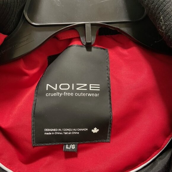 NWT Noize Canadian Womens Red Puffer Coat - Picture 6 of 12